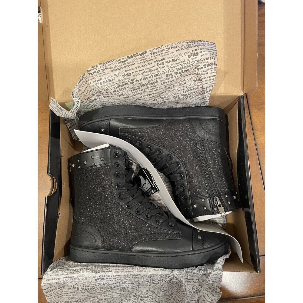 Pastry Womens Dance Military Glitz Boot Black Size 7 🔥NEW🔥 PA161020 Sparkle - Picture 2 of 16